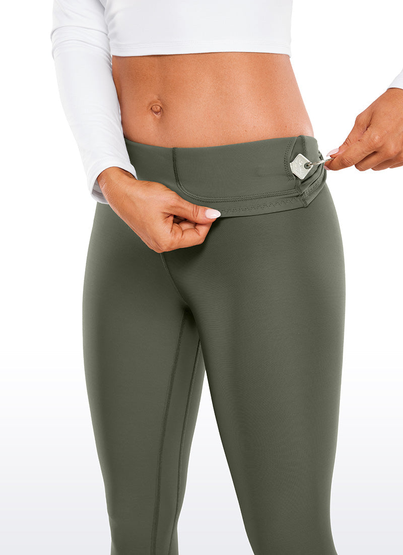 Thermal Fleece Lined Leggings 28''