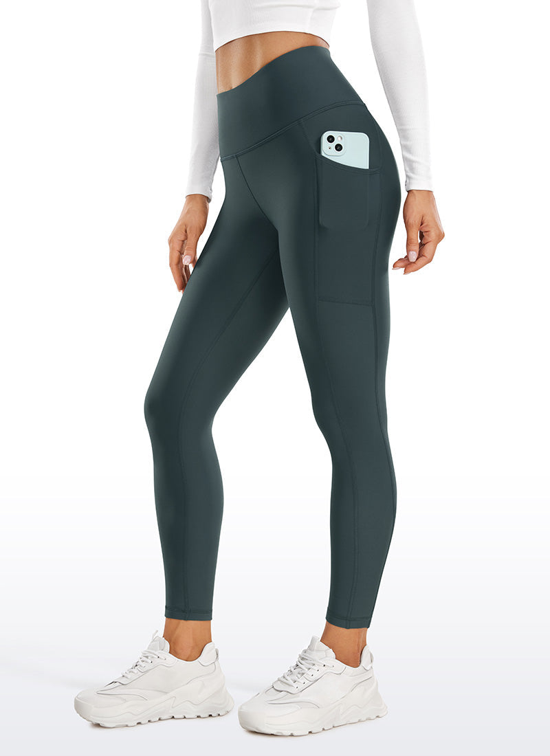 Thermal Fleece Lined Pocket Leggings II 25''