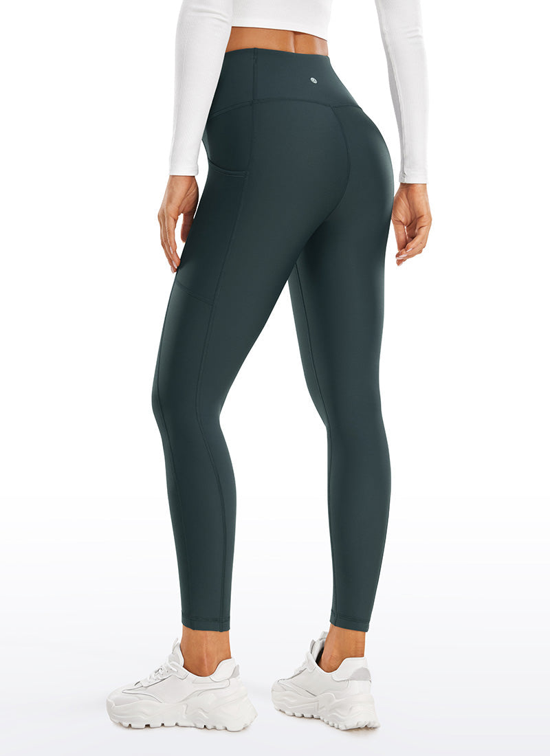 Thermal Fleece Lined Pocket Leggings II 25''