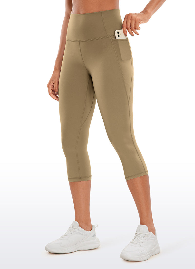 Butterluxe Yoga Pockets Capris Leggings 19''