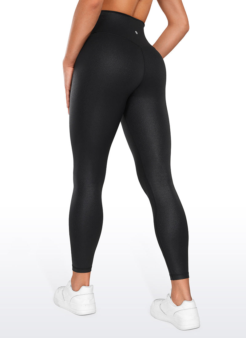 Butterluxe Yoga Leggings 25''- V Cross Waist