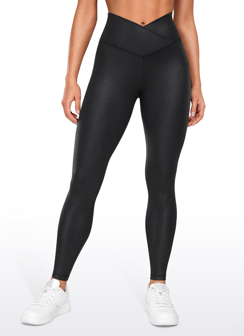 Butterluxe Yoga Leggings 28''- V Cross Waist
