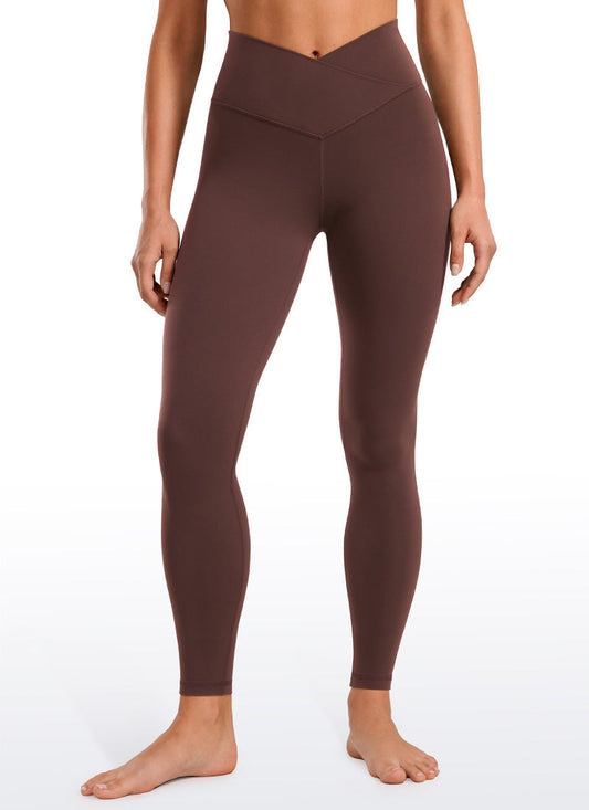 Butterluxe Yoga Leggings 28''- V Cross Waist