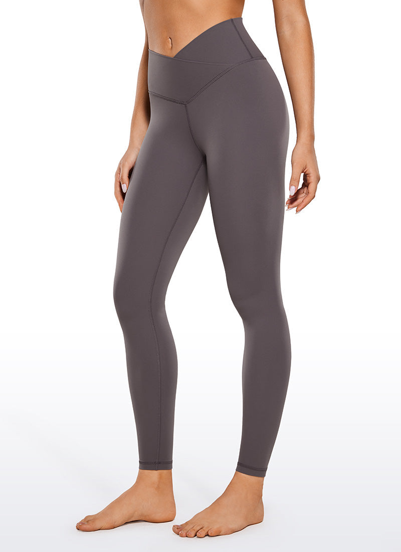 Butterluxe Yoga Leggings 28''- V Cross Waist