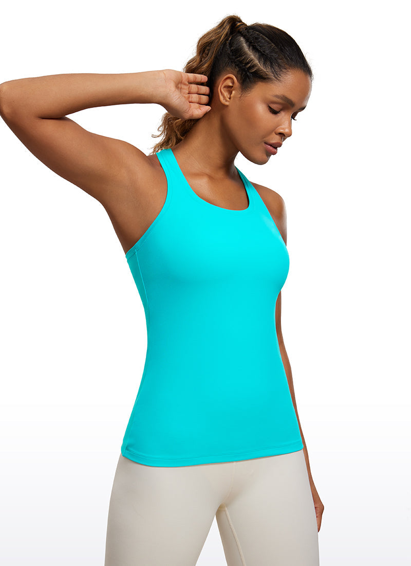 Butterluxe Hip-Length Tank Racerback
