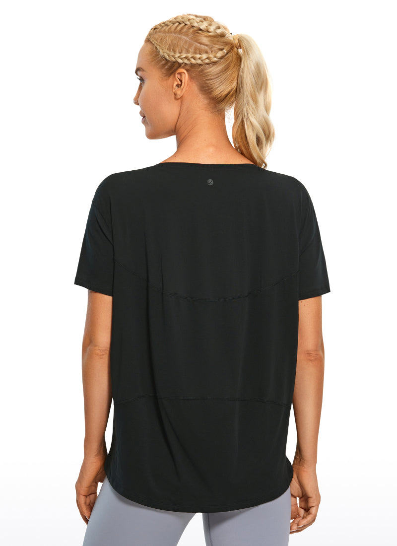 Cloudweight Short Sleeves Boat Neck