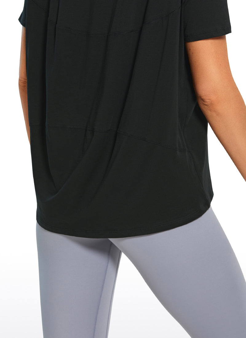 Cloudweight Short Sleeves Boat Neck