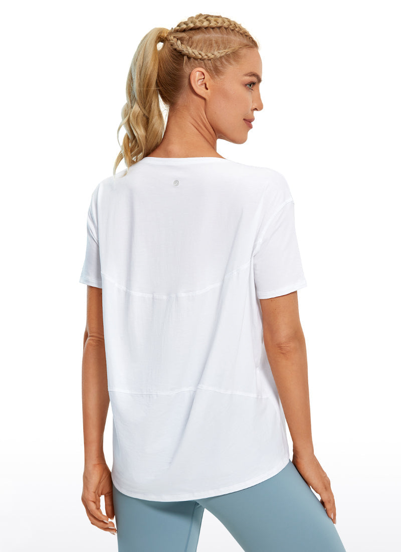 Cloudweight Short Sleeves Boat Neck
