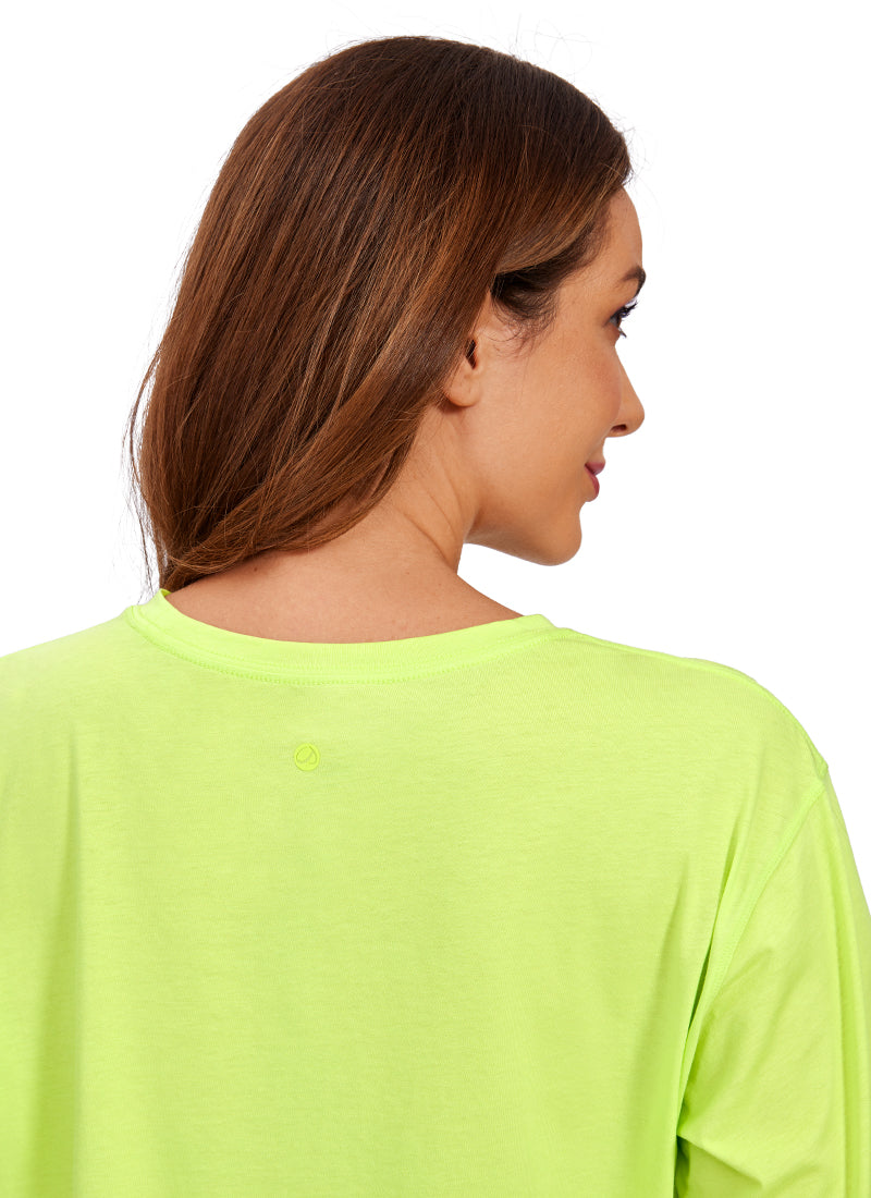 Pima Cotton Short Sleeves Cropped
