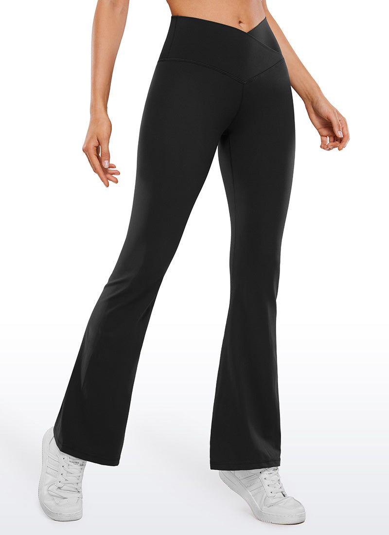 Buttlux Flare Leggings 31'' - V Cross Waist