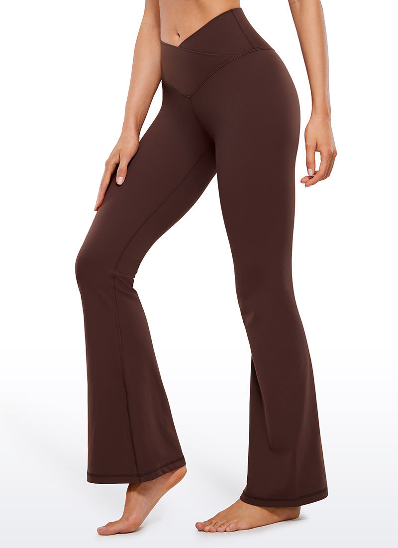 Buttlux Flare Leggings 31'' - V Cross Waist