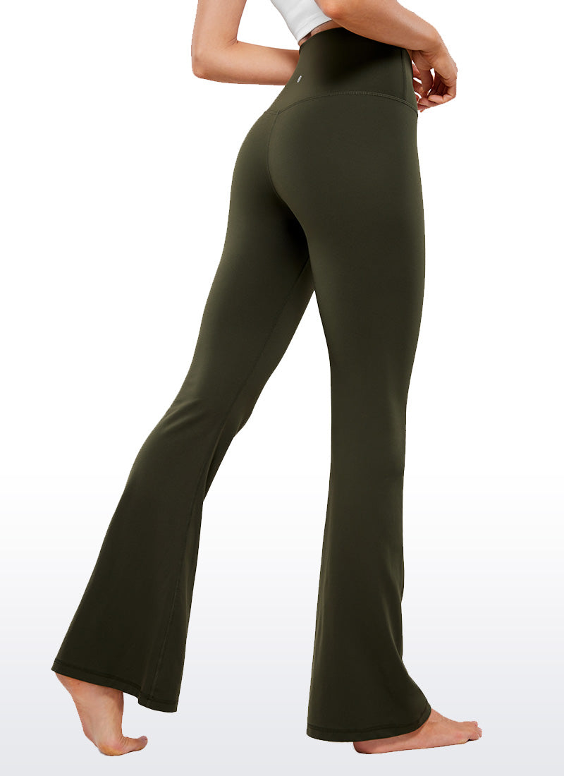 Buttlux Flare Leggings 31'' - V Cross Waist