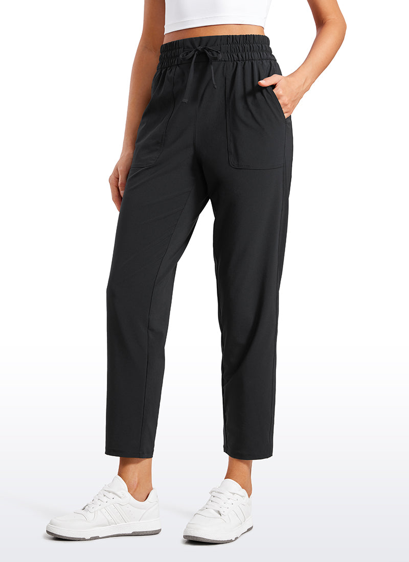 Feathery-Fit Soft Casual Workout Joggers with Pockets 27"
