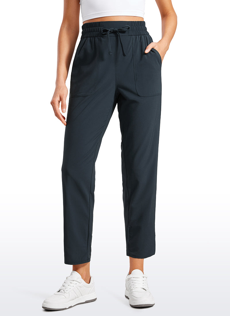 Feathery-Fit Soft Casual Workout Joggers with Pockets 27"