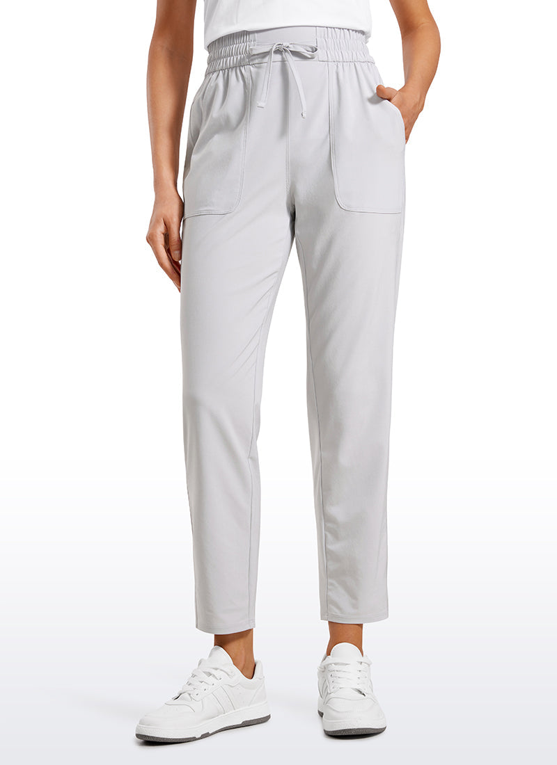 Feathery-Fit Soft Casual Workout Joggers with Pockets 27"