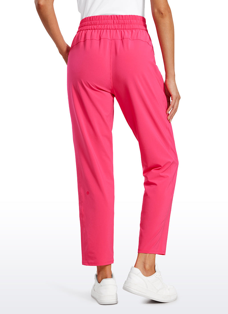 Feathery-Fit Soft Casual Workout Joggers with Pockets 27"