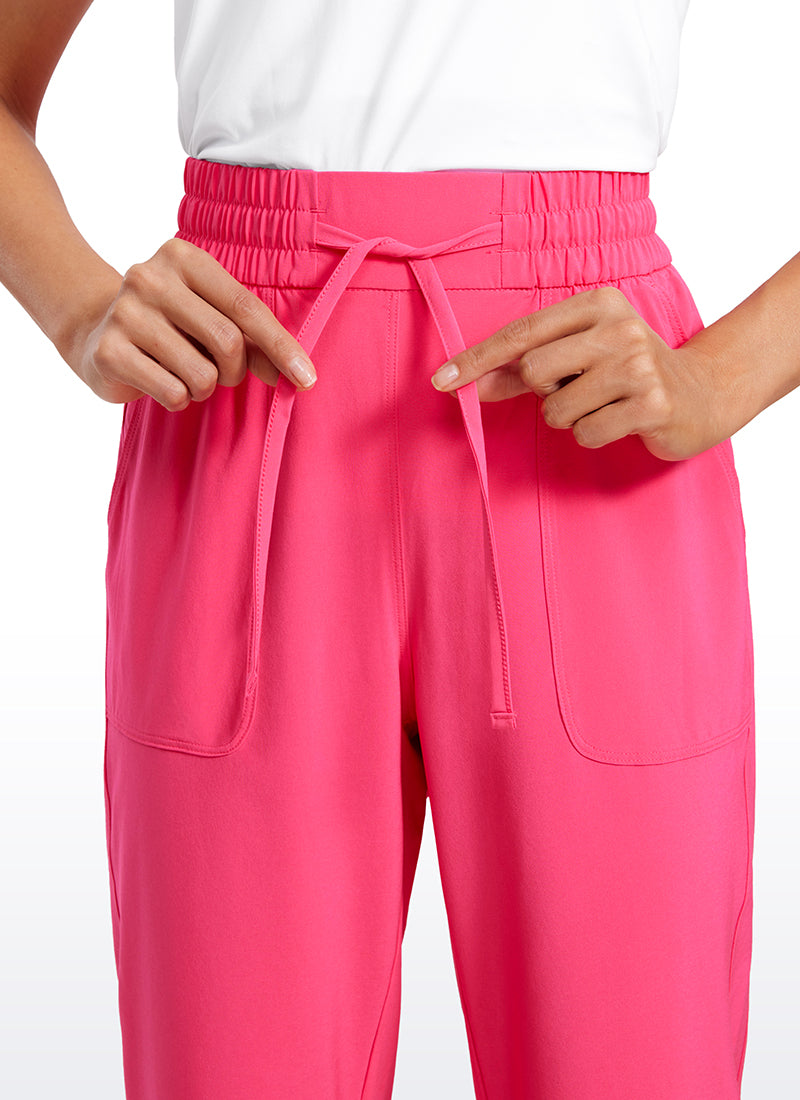 Feathery-Fit Soft Casual Workout Joggers with Pockets 27"