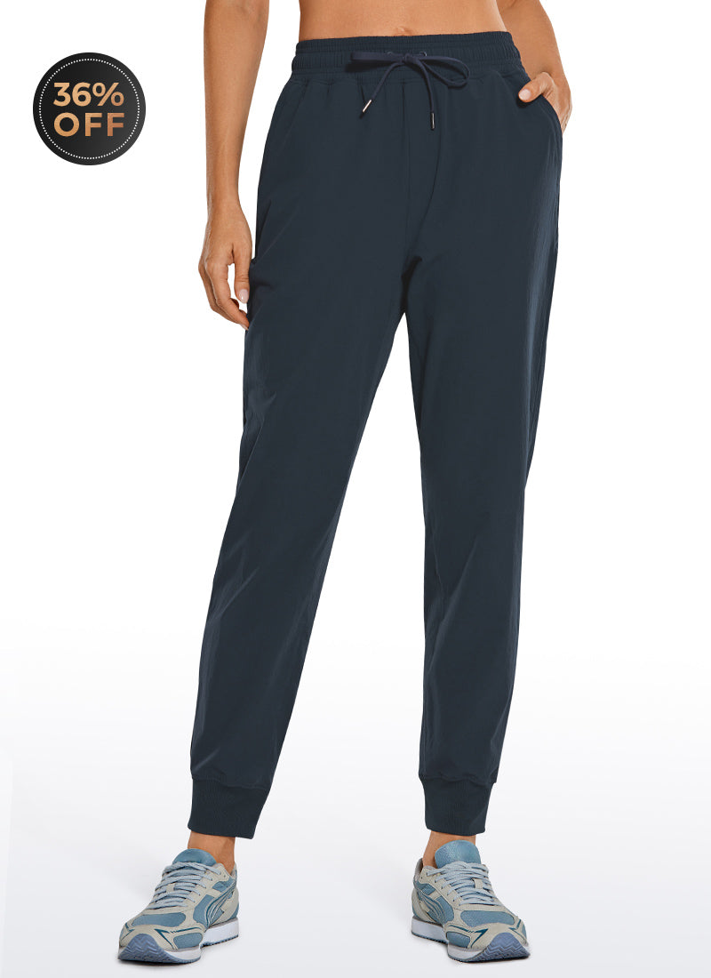 Lightweight Joggers Zip Pockets 27.5''