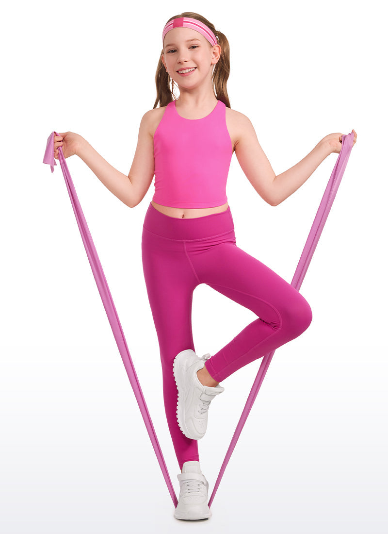 Butterluxe Girls Double Lined Racerback Tank Tops
