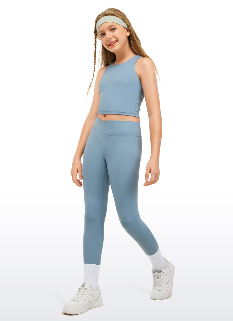 Butterluxe Girls Double Lined Racerback Tank Tops