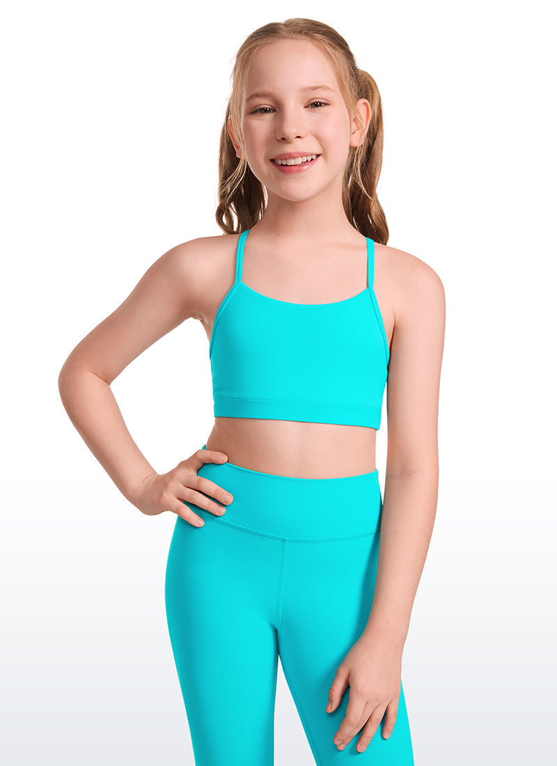 Butterluxe Girls Sports Bras Y Back