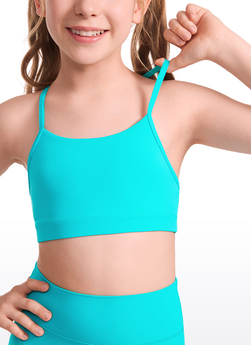 Butterluxe Girls Sports Bras Y Back