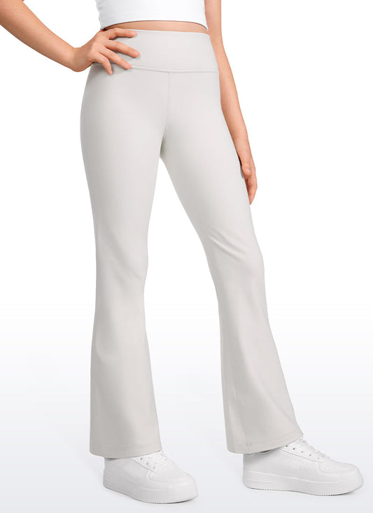 Thermal Fleece Lined Soft Girls Water Resistant Flare Leggings