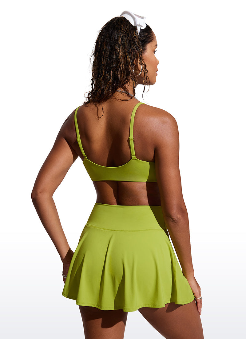 Scoop Neck Bikini Top Adjustable Strap D-DD