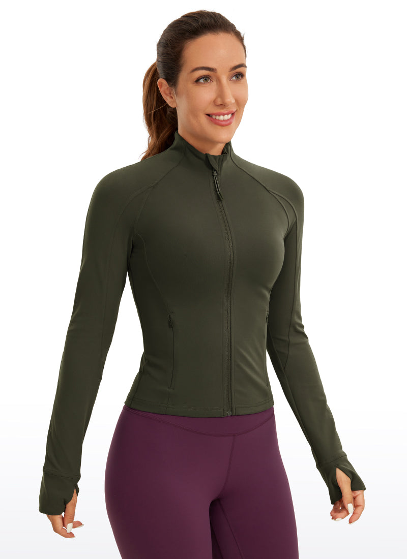 Butterluxe Waist-Length Full Zip Jackets