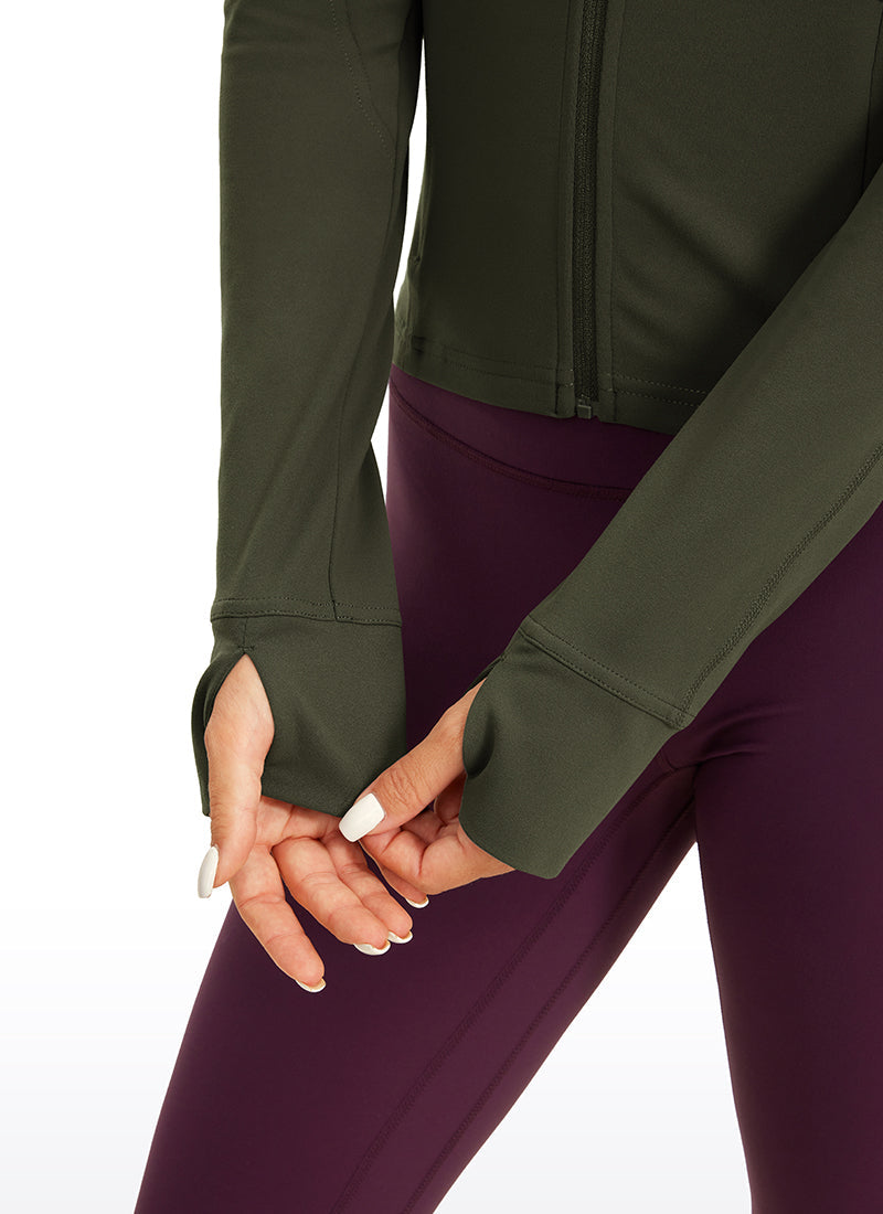 Butterluxe Waist-Length Full Zip Jackets