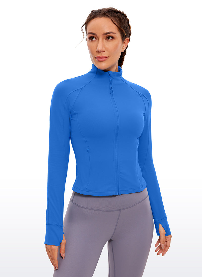Butterluxe Waist-Length Full Zip Jackets