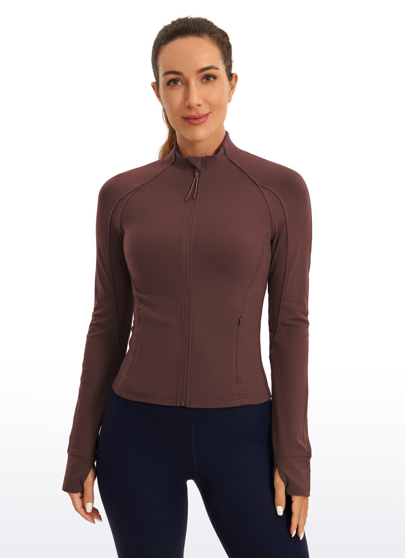 Butterluxe Waist-Length Full Zip Jackets