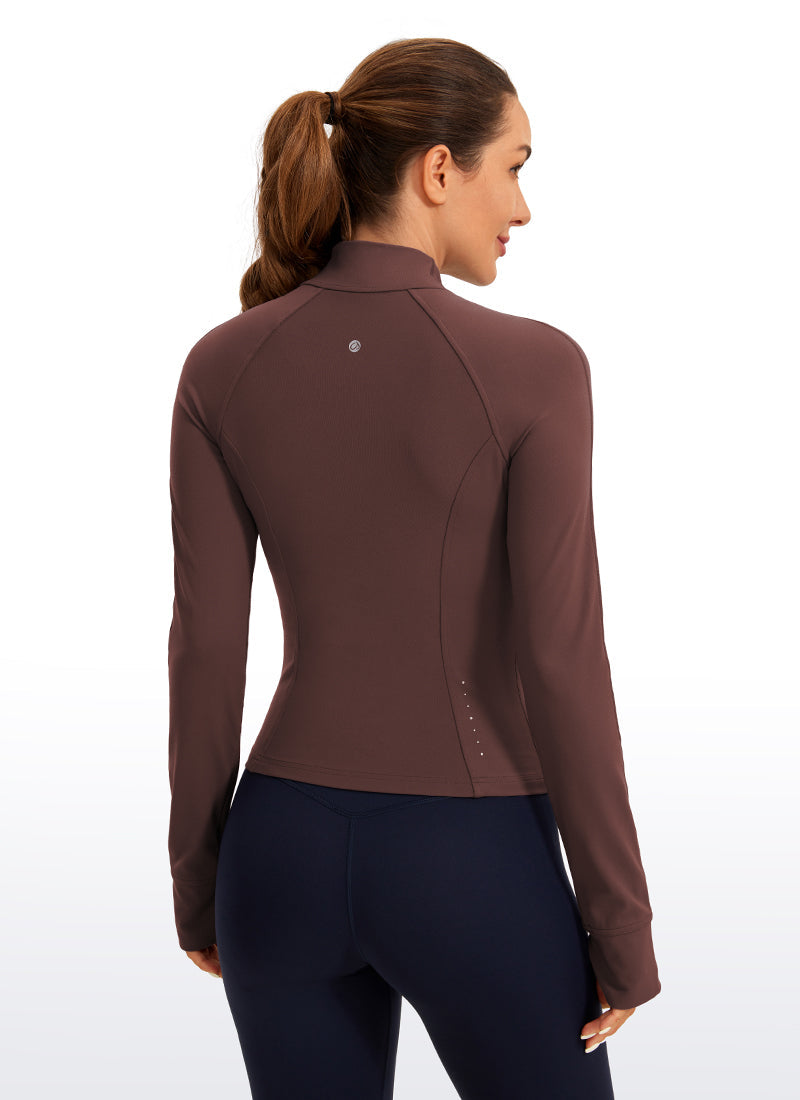 Butterluxe Waist-Length Full Zip Jackets