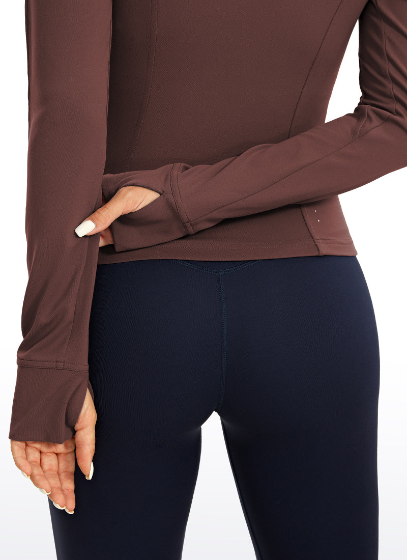 Butterluxe Waist-Length Full Zip Jackets